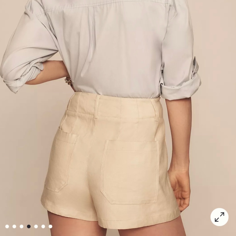 Colette Linen Blend Shorts